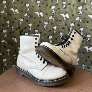 Dr. Martens 1460 White Boots